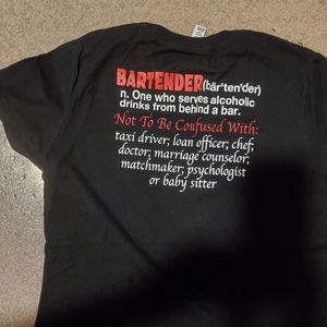 Bartender tshirt